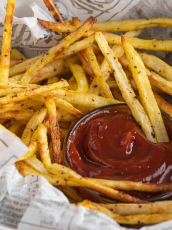 fries in a bowl