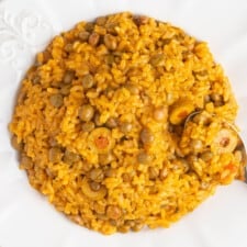 Puerto Rican Rice &amp; Beans with Sofrito (Arroz con Gandules)-image