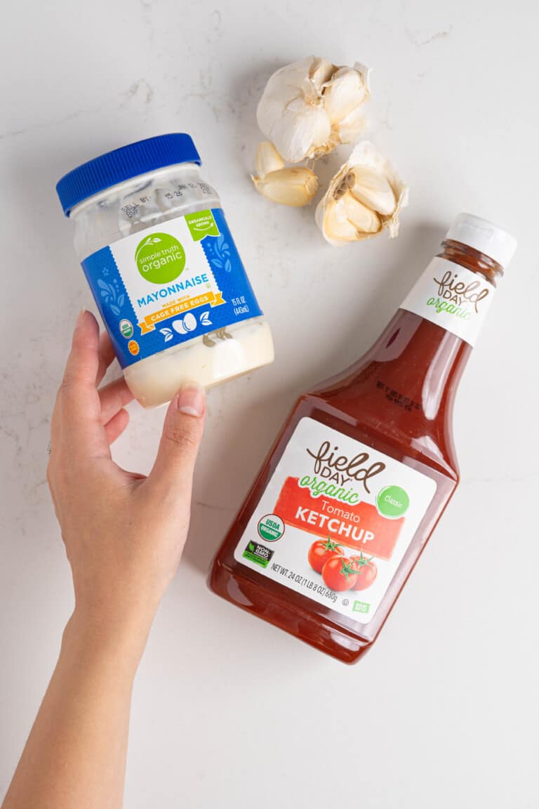 5 Minute Puerto Rican MayoKetchup (Pink Sauce) Salima's Kitchen