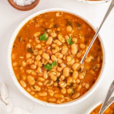 Loubia (Moroccan Stewed White Beans) -image