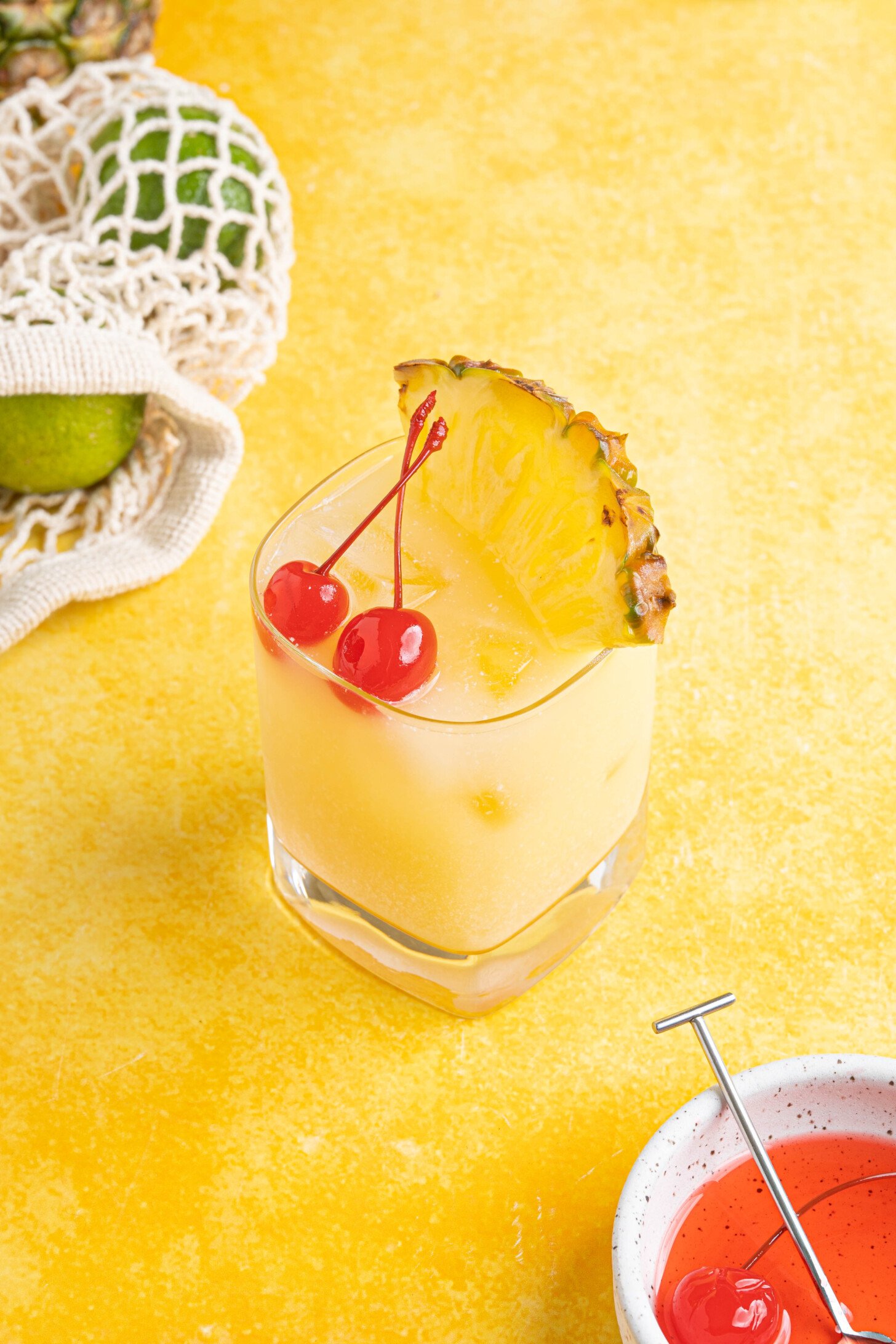 Pina Colada on Rocks (Shaken not Blended) - Salima's Kitchen