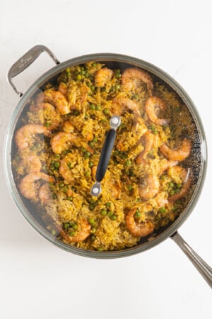 Puerto Rican Arroz con Camarones (Rice with Shrimp) | Salima's Kitchen