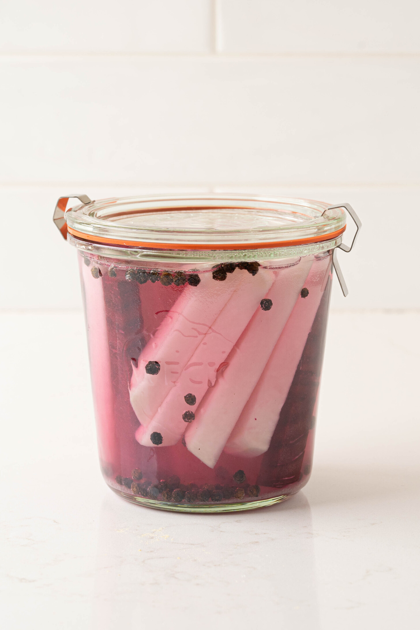 5 Ingredient Pink Pickled Turnips | Salima's Kitchen