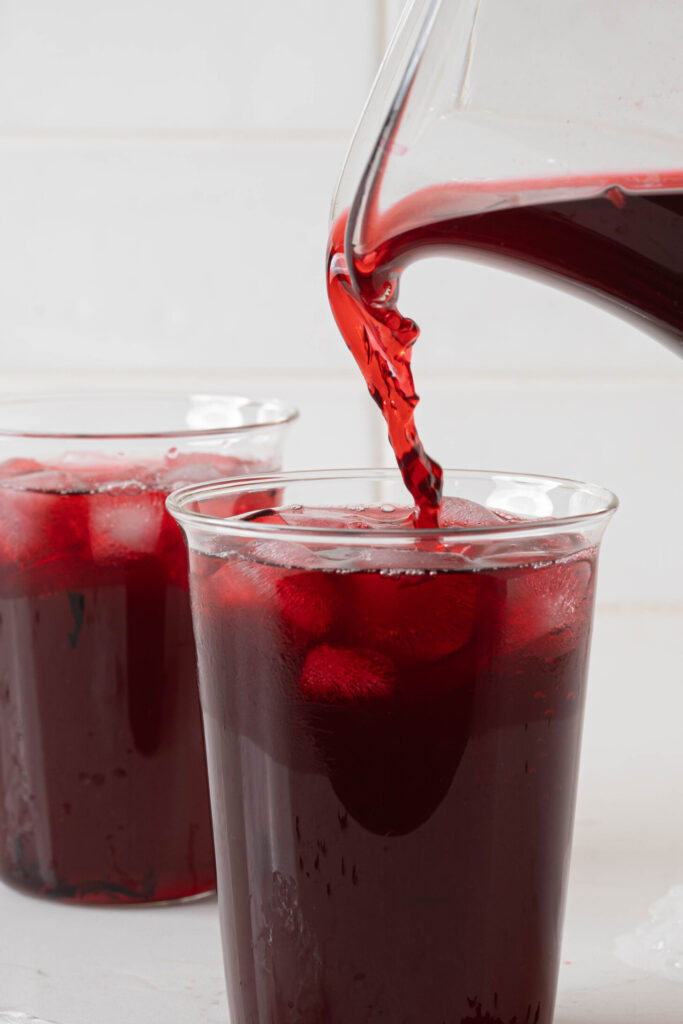 Easy Agua de Jamaica (Single Serve or Pitcher) Salima's Kitchen