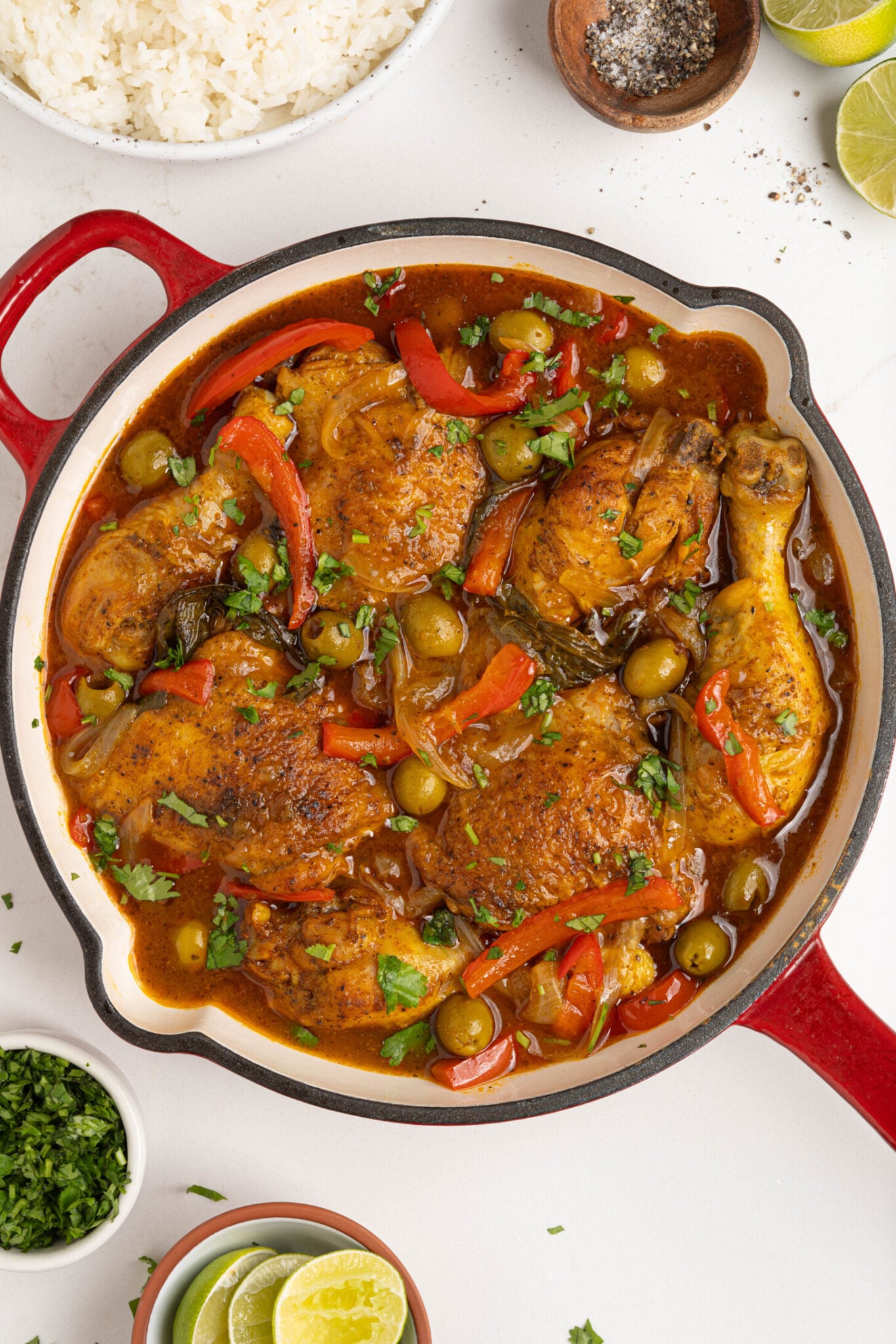 One Pot Pollo Guisado (Chicken Stew) | Salima's Kitchen