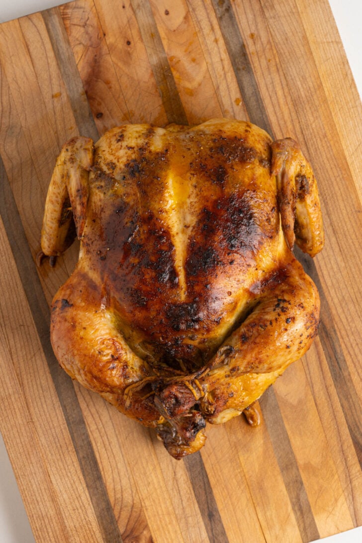 A made Puerto Rican experienced chicken.