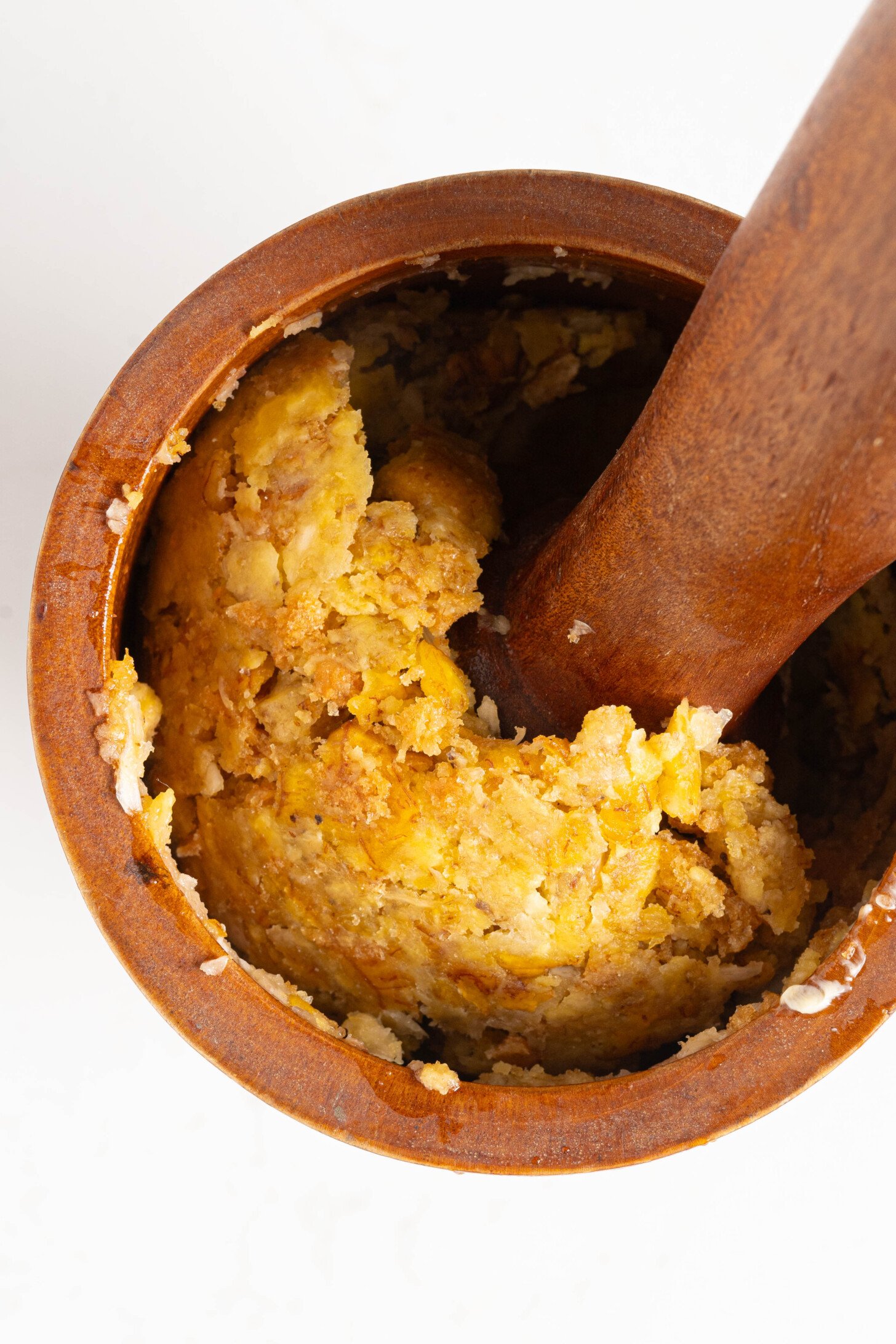 A pilon full of mofongo.