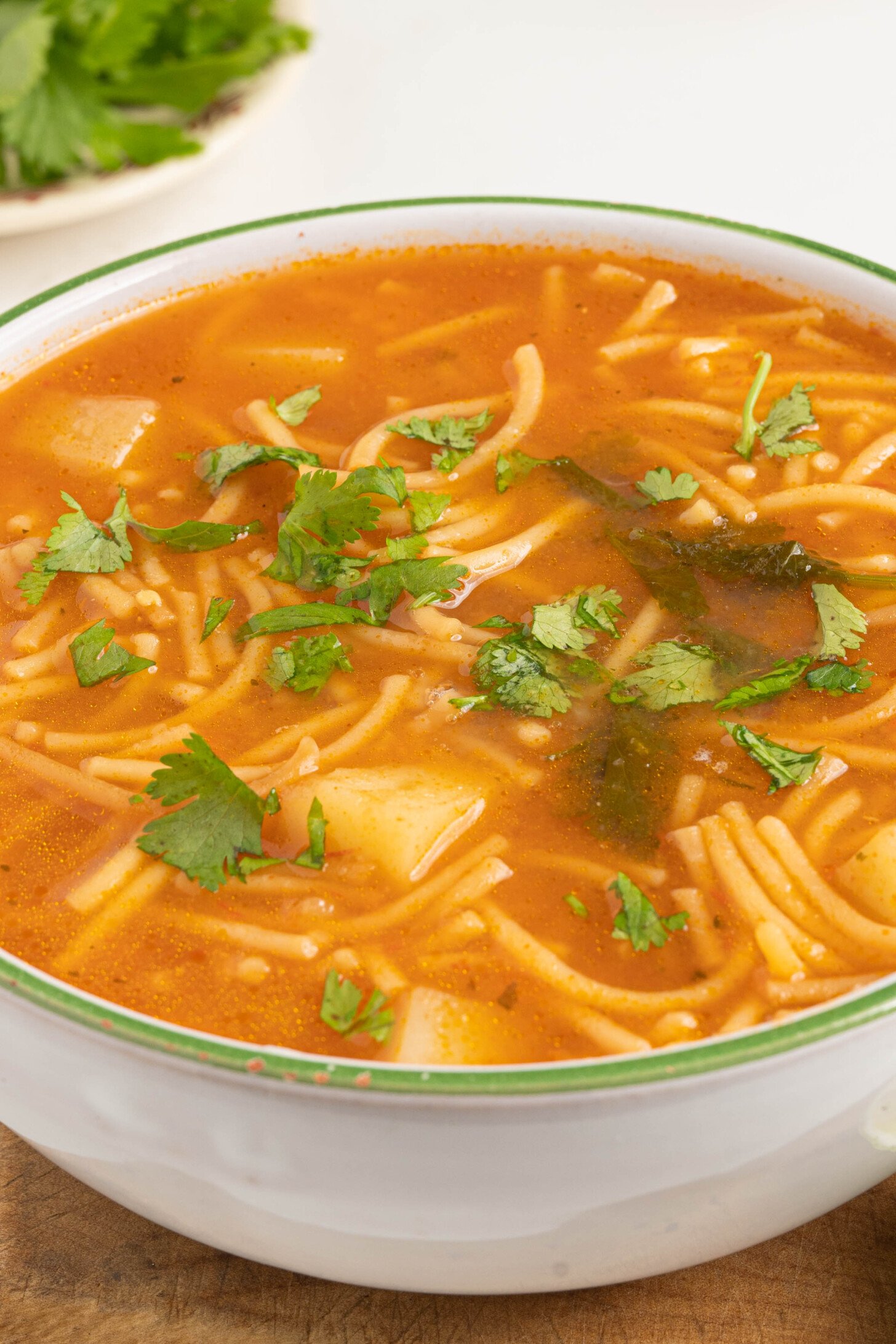 A cup of Sopa de Foido.