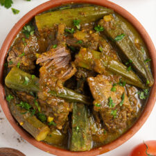 Moroccan-Style Okra Tomato Stew-image